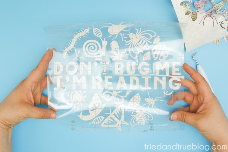 Final cut image for Library Tote