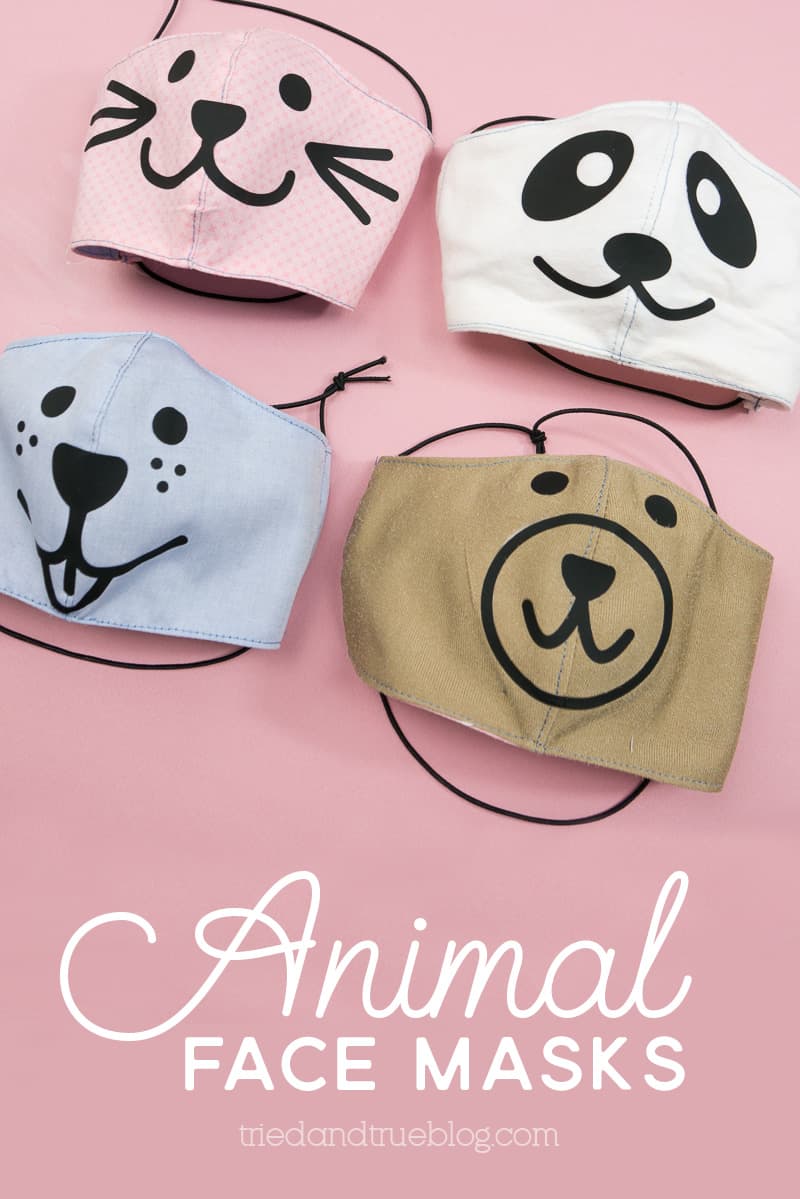 Download Super Cute Animal Face Masks Tried True Creative