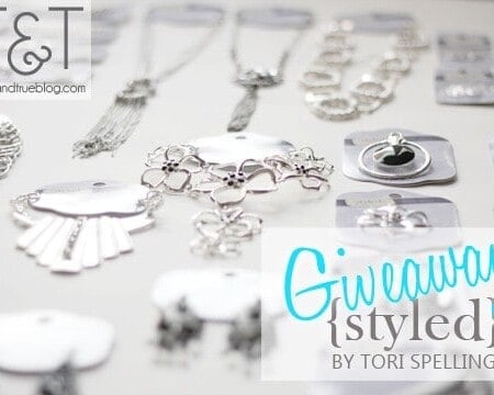 Visit Tried & True to enter the Styled By Tori Spelling Giveaway! triedandtrueblog.com