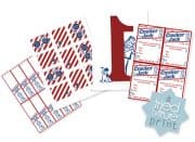 Cracker Jack Birthday Party Free Printables - Tried &amp; True Creative