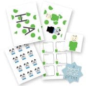 Little People Birthday Party Free Printables - Tried &amp; True Creative