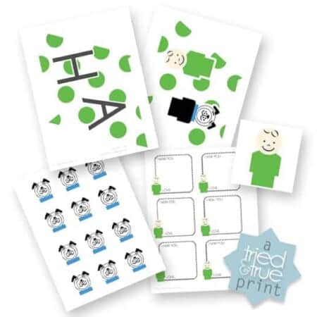 Little People Birthday Party Free Printables from Tried & True Blog
