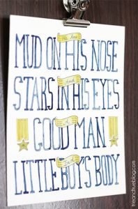 Little Man Free Printable &amp; Giveaway - Tried &amp; True Creative