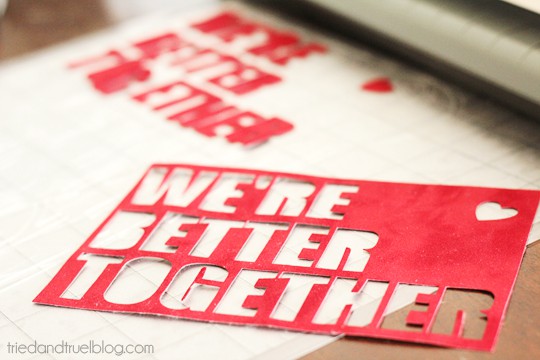 A Tried & True Project: We're Better Together Valentine's Day Card