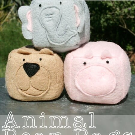 Animal Bean Bags Tutorial & Free Printable | A Tried & True Project