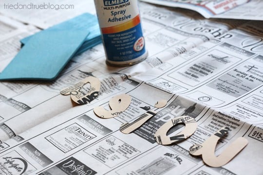 Simple steps to making your own Montessori Sandpaper letters