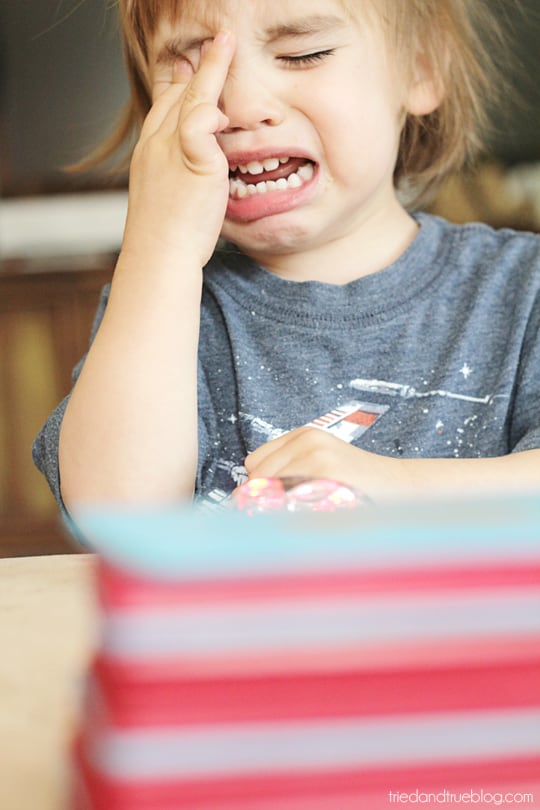 Montessori Sandpaper Letters - Sad Max