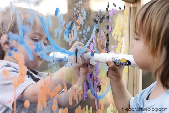 Outdoor Art with Tried & True: Cousins