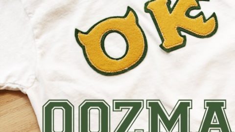 Make a Monsters University Oozma Kappa T-shirt!
