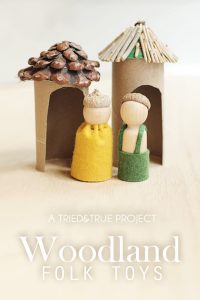Woodland Folk Toys for Thanksgiving - A Tried & True Project