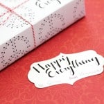 Happy Everything Gift Wrap and Tags Free Printables - Wrapping