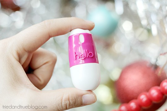 Look at how cute and small the Hello Breath Spray is!