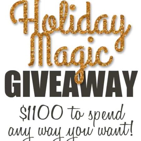 Over $1000 to spend however you'd like!