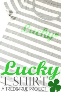 Neon Lucky T-Shirt - A Tried & True Project