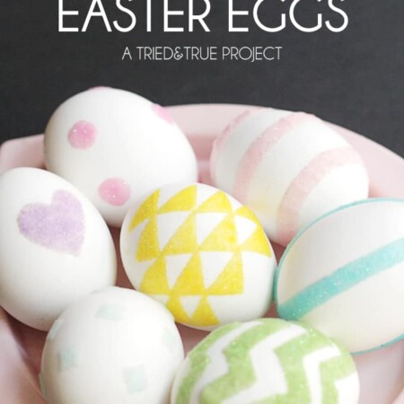 Decorating Easter Eggs with Flocking - A Tried & True Project
