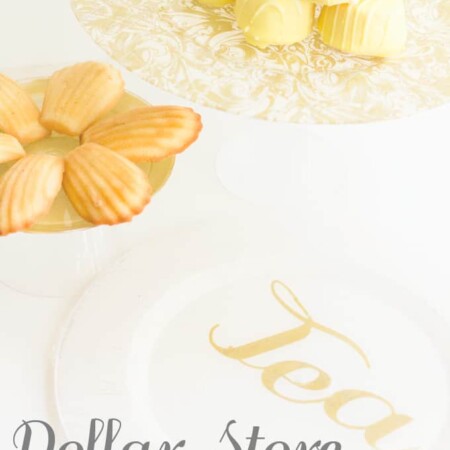 DIY Dollar Store Serving Plates - A Tried & True Project