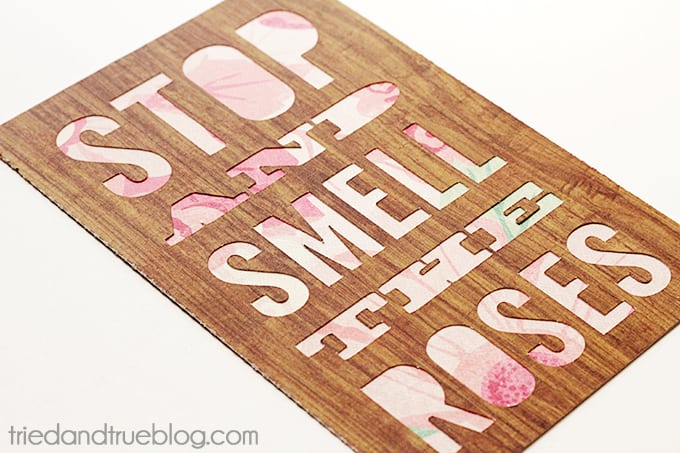 "Smell The Roses" Tea Party Invite - Wrap