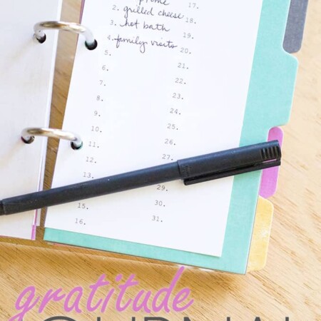 Gratitude Journal - A Tried & True Project