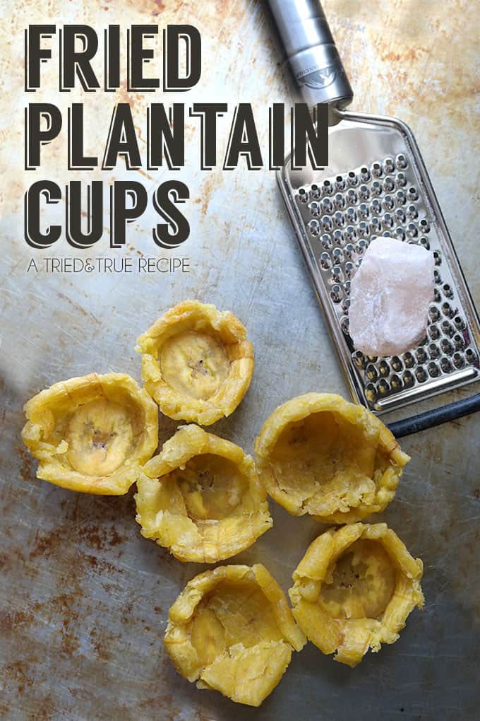 Chayote Guacamole Plantain Cups - Plantain cups