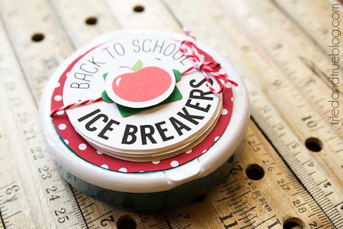 Ice Breaker Back-To-School Teacher's Gift - Who doesn't need extra mints?!