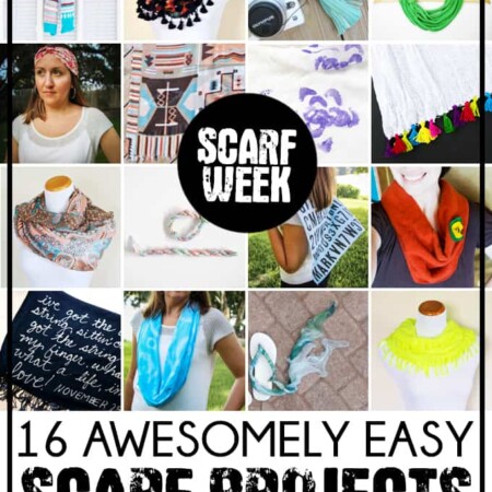 Want to update your fashion wardrobe? Check out these 16 awesomely easy scarf projects from Scarf Week!