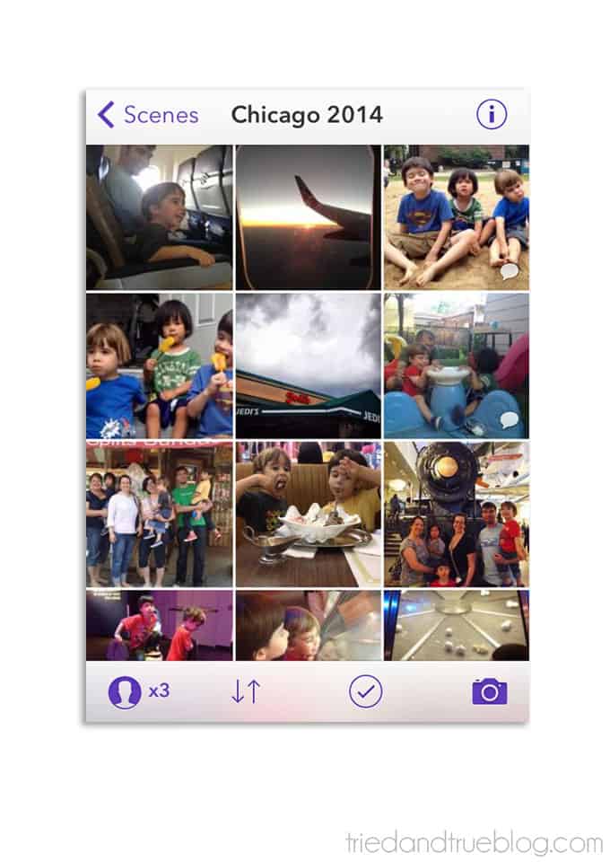 How To Privately Share Photos - Seahorse Screen Capture 