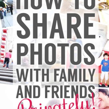 A great way to privately share pictures with family and friends!