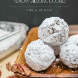 Healthy Biscochos (Mexican Wedding Cookies) - Super easy to make and healthy enough for you to eat a few!