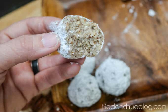 Healthy Biscochos (Mexican Wedding Cookies) - Bite