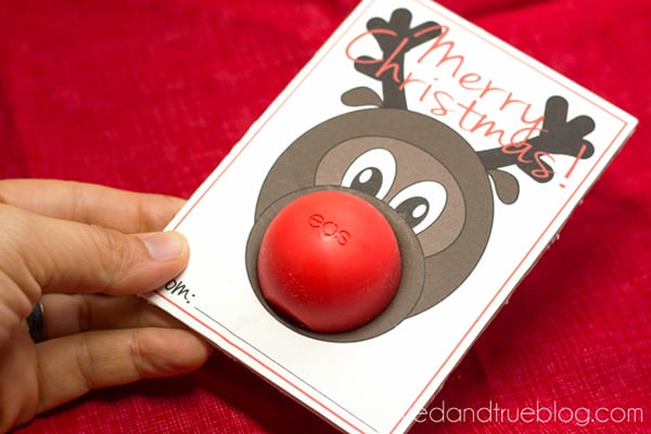 Rudolph Easy Christmas Gift - Insert