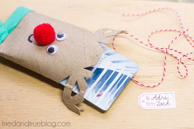 Rudolph Gift Card Holder - Gift Card