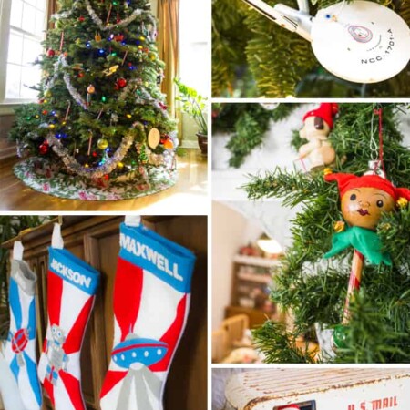 A Very Boyish Christmas - Remembering the reason we decorate for the holidays!