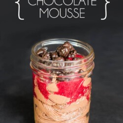 This super Easy & Healthy Chocolate Mousse is made with just three ingredients! #DISCOVERBROOKSIDE