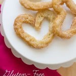 Make these Gluten Free Churros for a super sweet Valentine's Day treat! triedandtrueblog.com