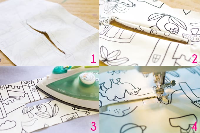 Easy Sewing Machine Cover - Steps