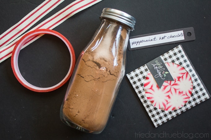 Peppermint Hot Chocolate Gift - Assemble