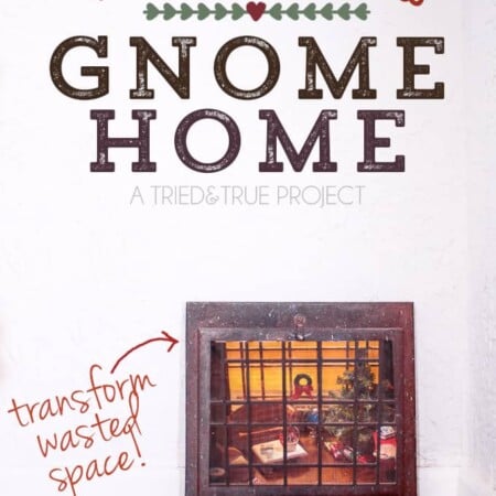 This super sweet Gnome Home is a magical addition to your house!