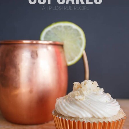 Are you a big fan of Moscow Mules? You're going to love this sweet adaption to a cupcake!