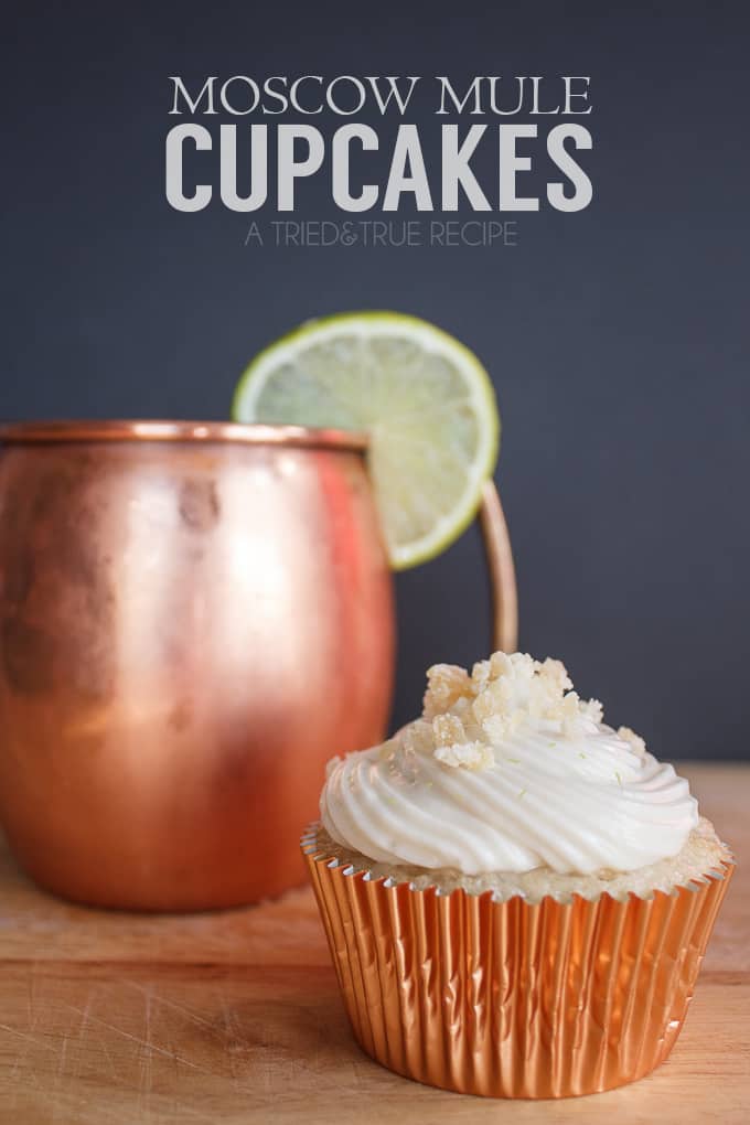 Are you a big fan of Moscow Mules? You're going to love this sweet adaption to a cupcake!