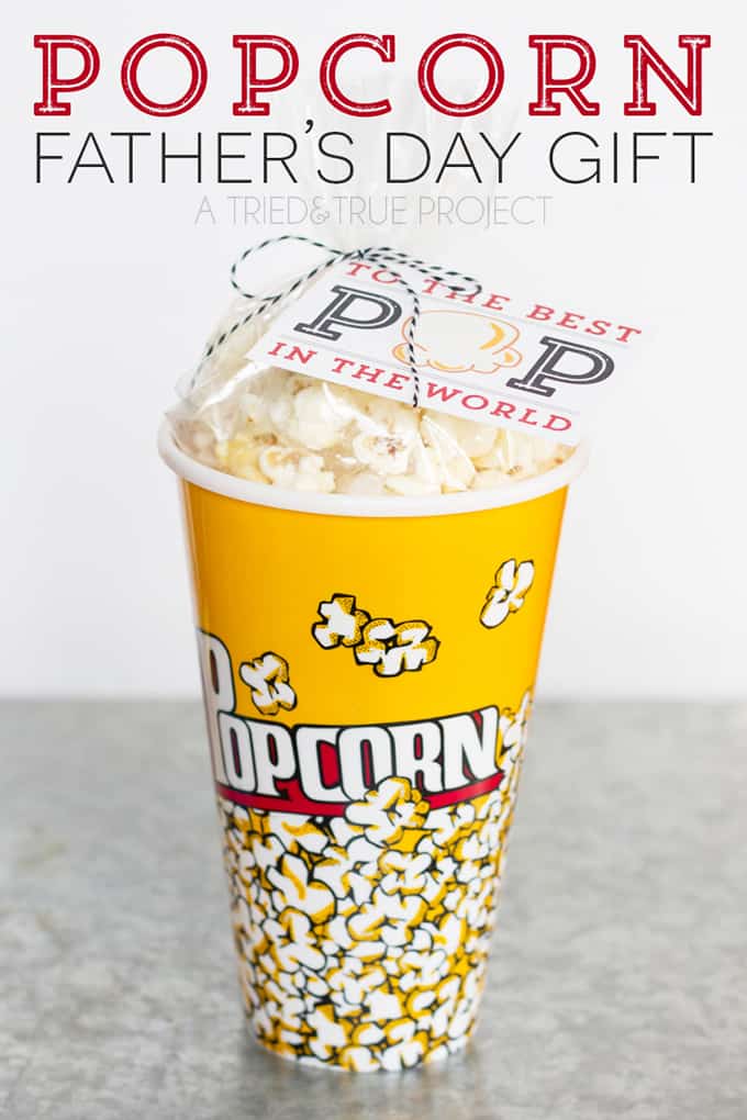 Father's day popcorn sales craft