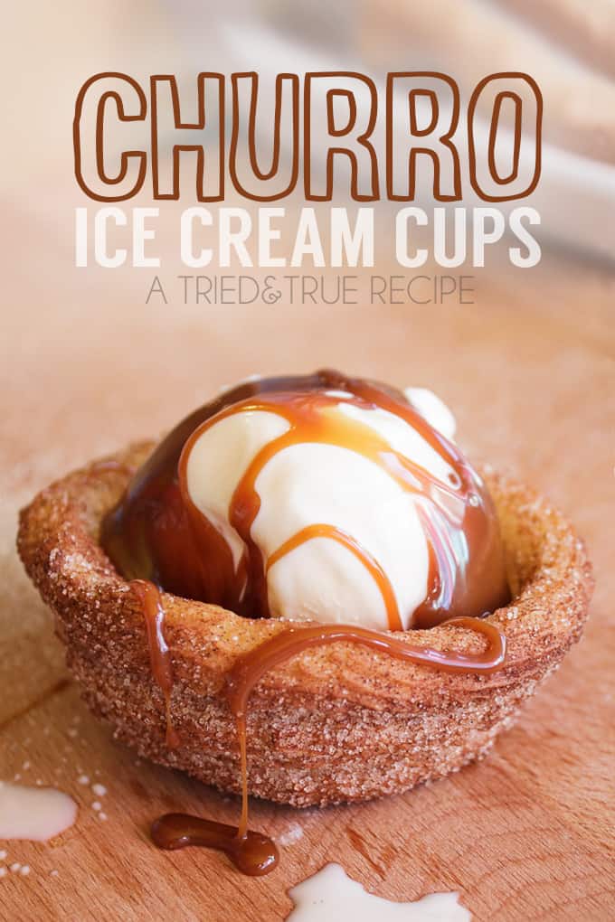 Take your love of churros one step further and make these super delicious Churro Ice Cream Cups. Ice cream and churros, does it get any better?!