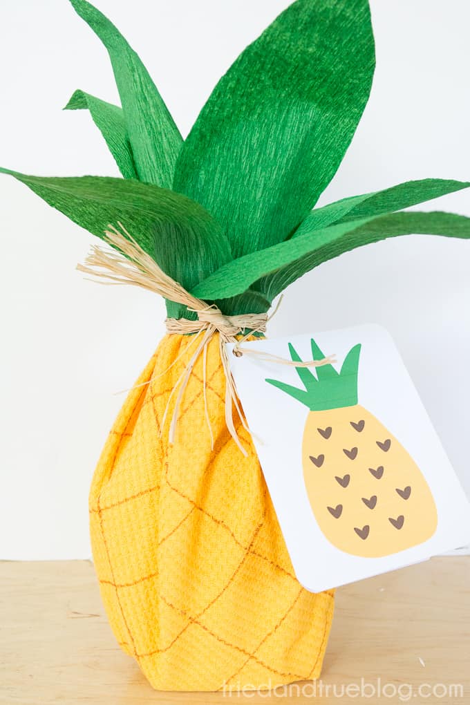 Creative Pineapple Hostess Gift - Final