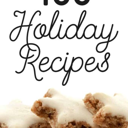 From appetizers to desserts, these 100 Holiday Food Recipes has everything you need!