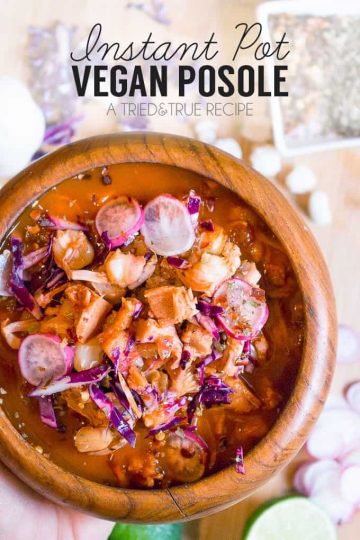 Instant Pot Vegan Posole - Tried & True Creative