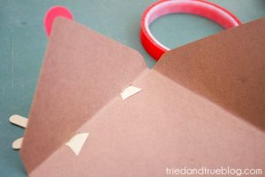 Rudolph Gift Envelope - Antlers