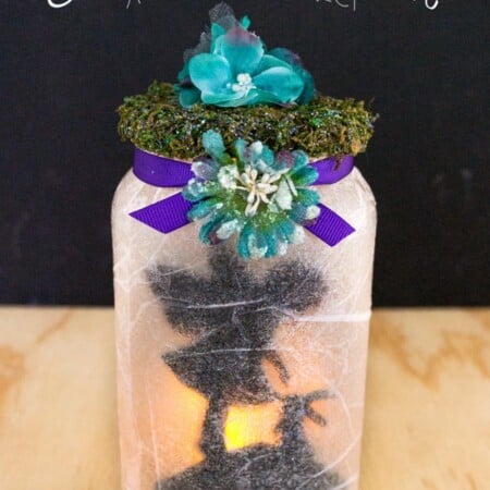 Make this easy Fairy Jar Lantern in just 15 minutes. Perfect craft for Mother's Day!
