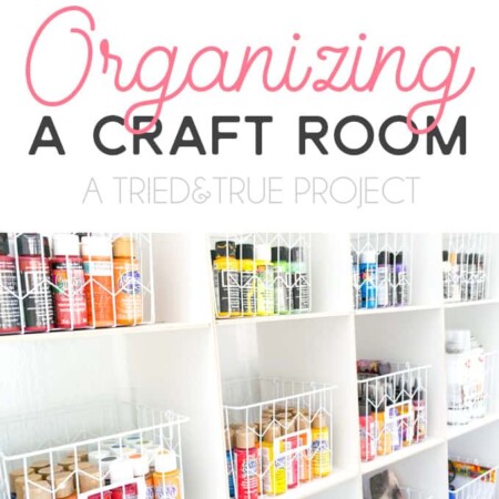 Use these ideas for Organizing The Craft Cottage!