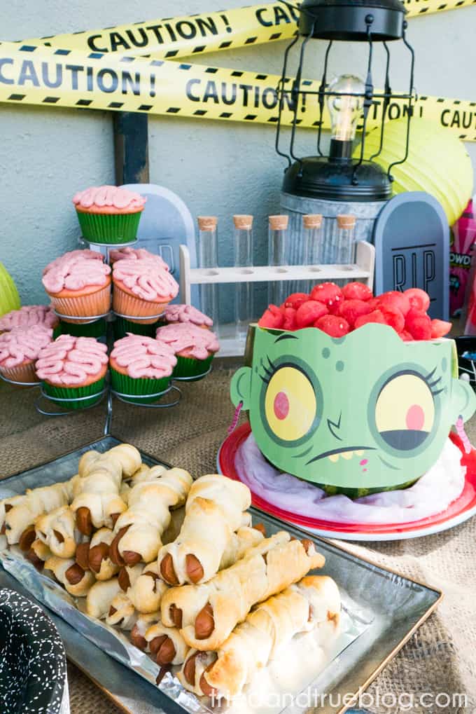 Halloween Zombie Party for Kids! - Food