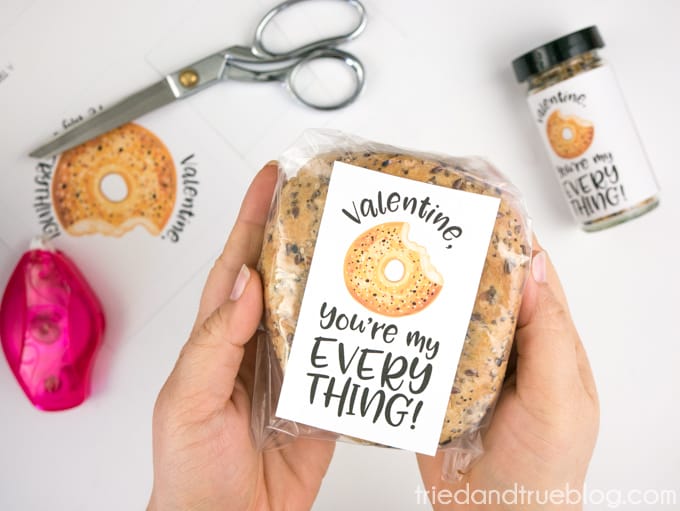 Everything Bagel Valentine's Day Gift - Give