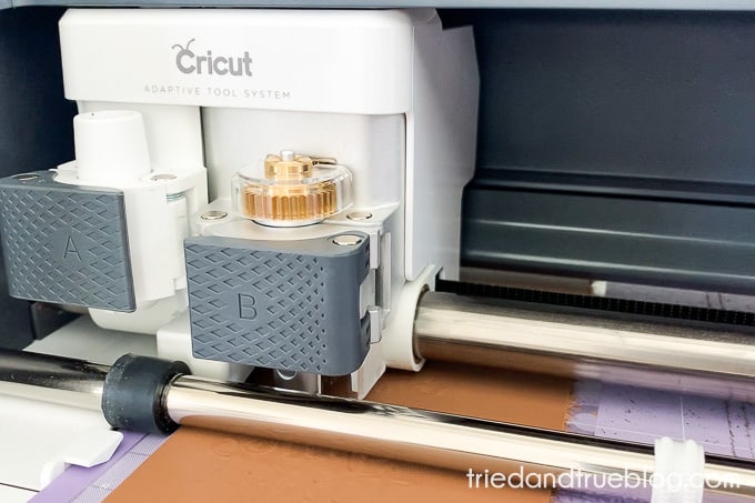 Close up of the Adaptive Tool system from Cricut.